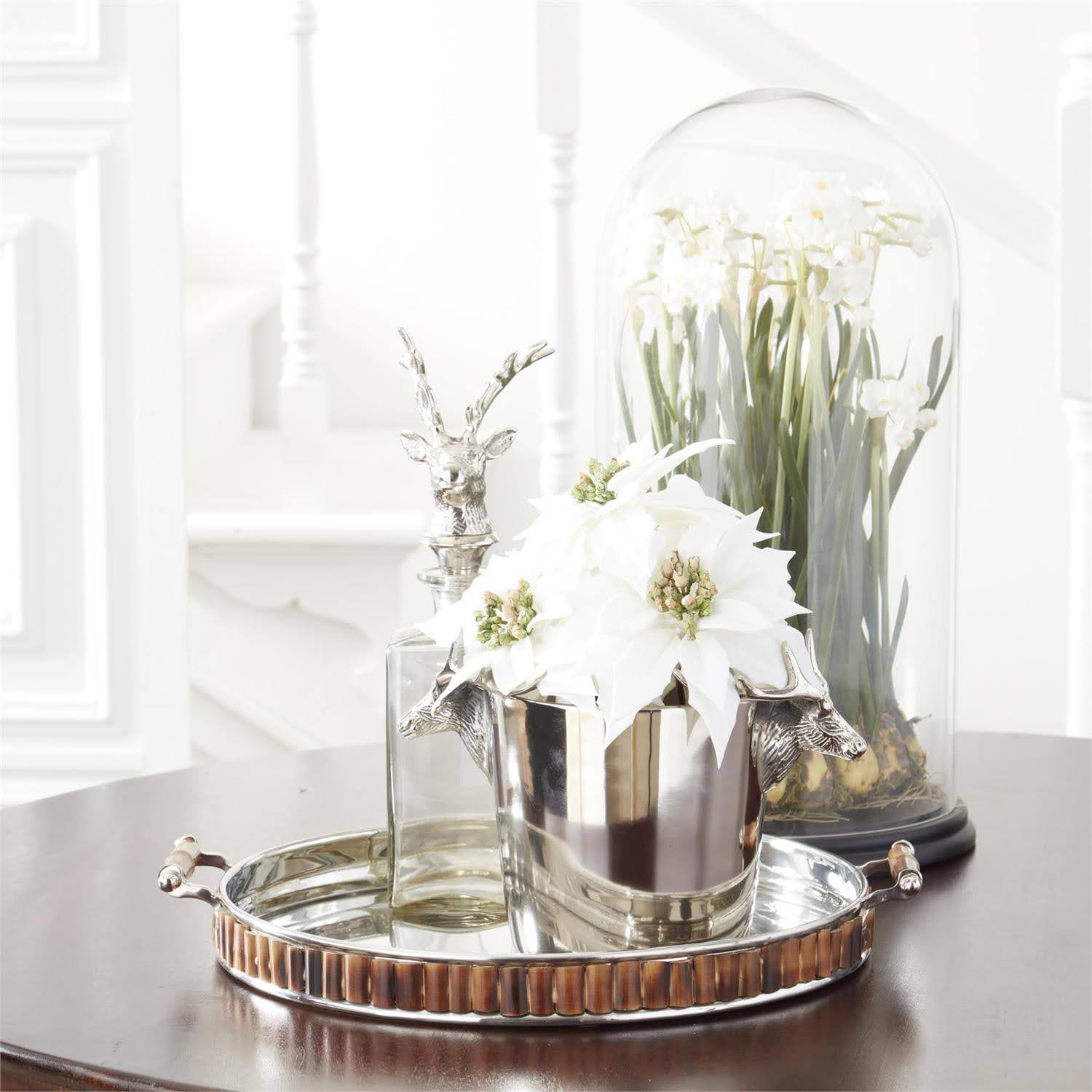 Home Decorating Ideas with Artificial Flowers┃Christmas in America ...