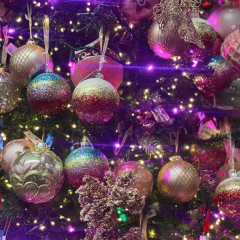 Pink Tree Ornaments