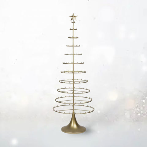 Gold Ornament Tree, 76"