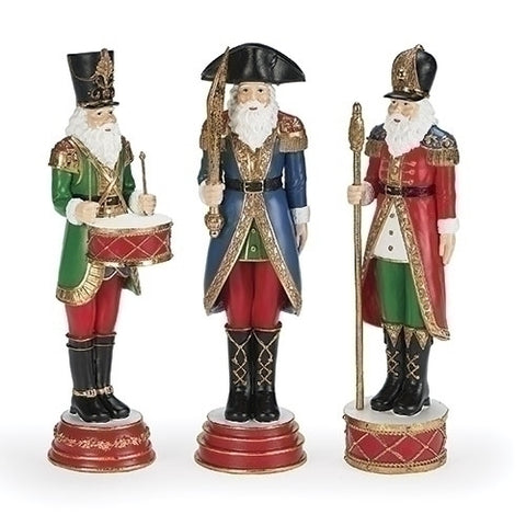 Soldier Nutcracker, 12" (3 styles - sold individually)