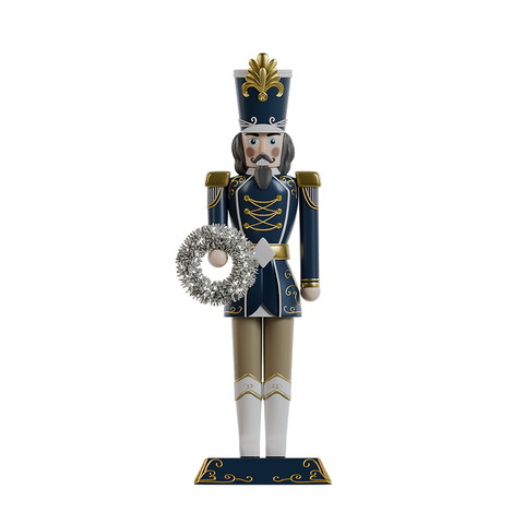 Royal Soldier Nutcracker, 6 ft (Blue)