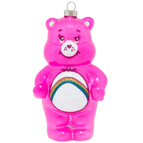 Cheer Bear™ Glass Ornament