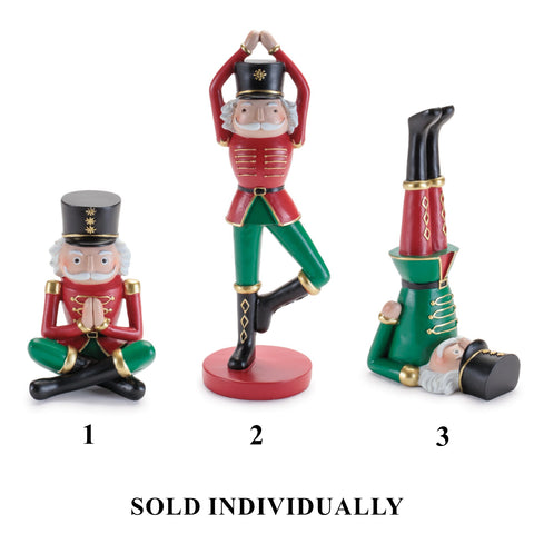 Nutcracker Soldier Yoga, 5"-10" (3 styles - sold individually)