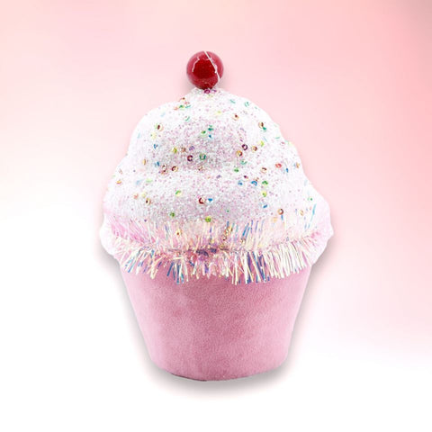Light Pink Cupcake Ornament
