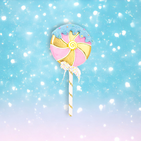 28" Pink Lollipop Pick