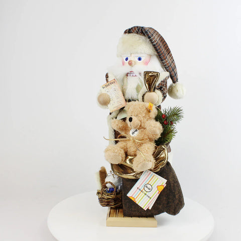 Santa Comes Around Nutcracker Figurine - Part 3, 18"