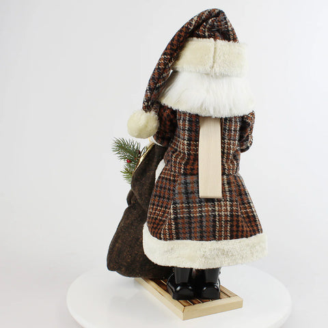 Santa Comes Around Nutcracker Figurine - Part 3, 18"