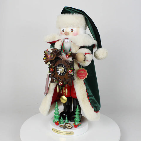 Santa Comes Around Nutcracker Figurine - Part 4: Journey Through the Black Forest, 18"