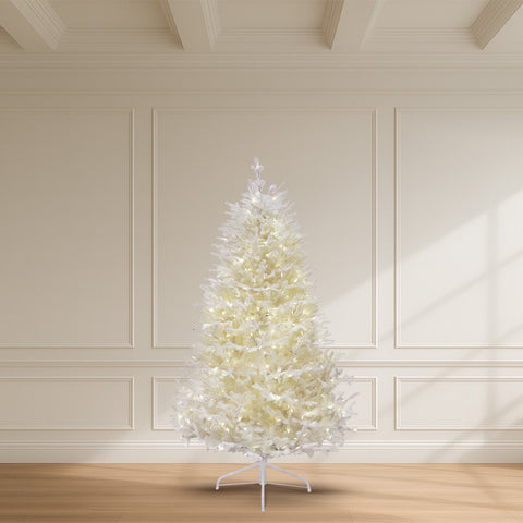 White Tree, LED Lit, 6.5'