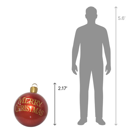 Large Ornament Decoration w/Fiberglass, 26"