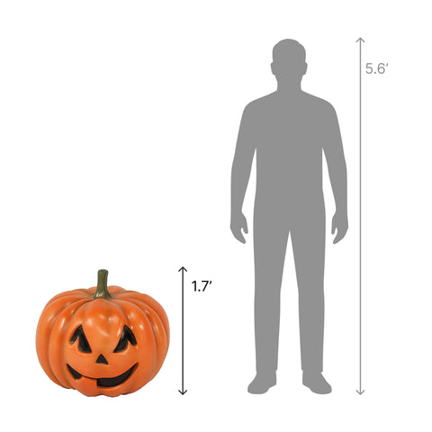 Huge Pumpkin Figure, 20"