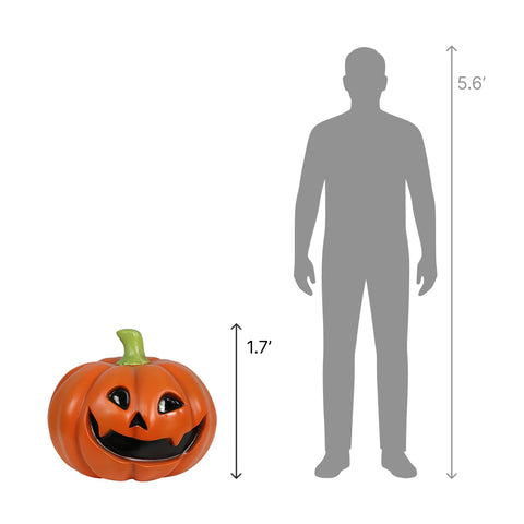 Large Pumpkin Figure, 16"