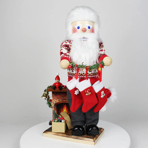 Cozy Decorating Santa Nutcracker Figurine, 19"