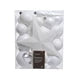 Winter White Shatterproof Glitter Mix 33 Ornaments 8cm/Warehouse