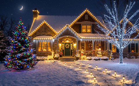 The Best Outdoor Christmas Lights for Every Part of Your House