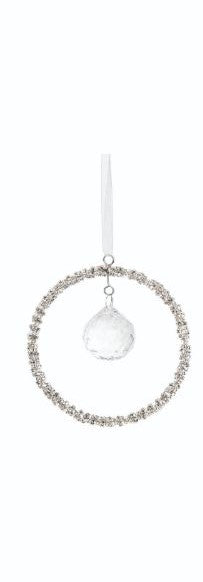 Beaded Crystal Ornament 3 Styles (sold individually)