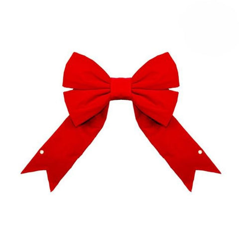 Indoor Structure Bow, Red Velvet, Solid