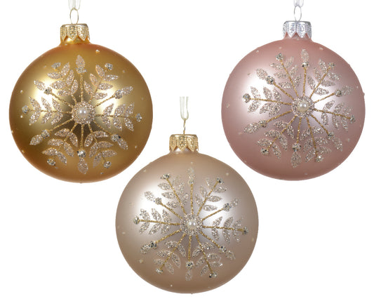 Glass Ornament (3 colors available)