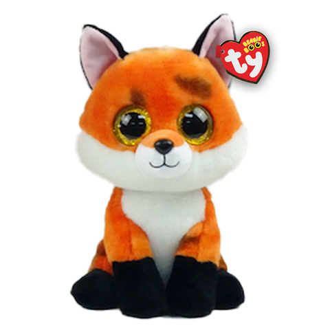 Ty Beanie Boos MEADOW - Orange Fox (Medium, 13")