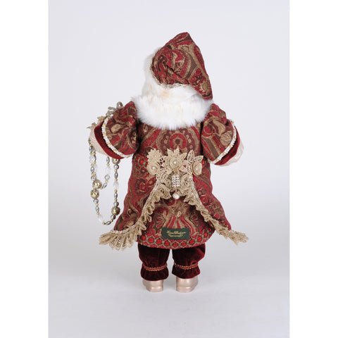Grand Victorian Santa Figurine, 21"