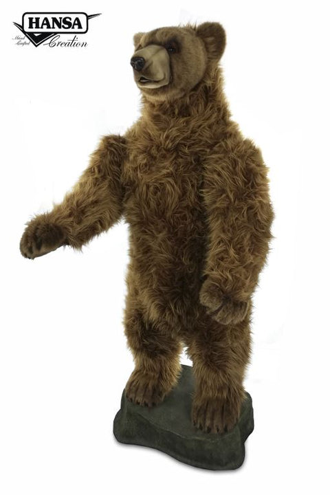 Edd Grizzly Brown Bear Animated: 165cm