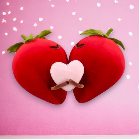 Kissing Strawberry Couple, 18"