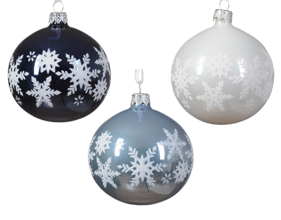 Glass Ornament/Snowflake Design 3 Styles