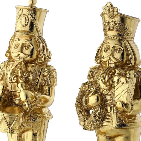 Resin Nutcracker Stocking Holder, 10.5" (2 Styles - Sold individually)