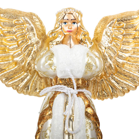 Heavenly Angel Glass Finial, 12"