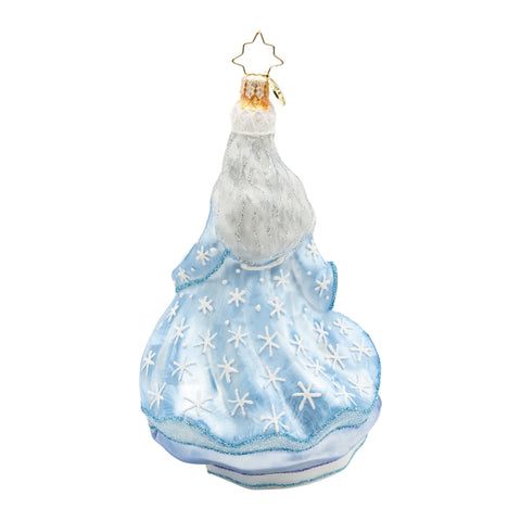 Echoes of Christmas Past Glass Ornament, 6.5"