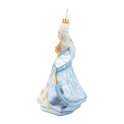 Echoes of Christmas Past Glass Ornament, 6.5"