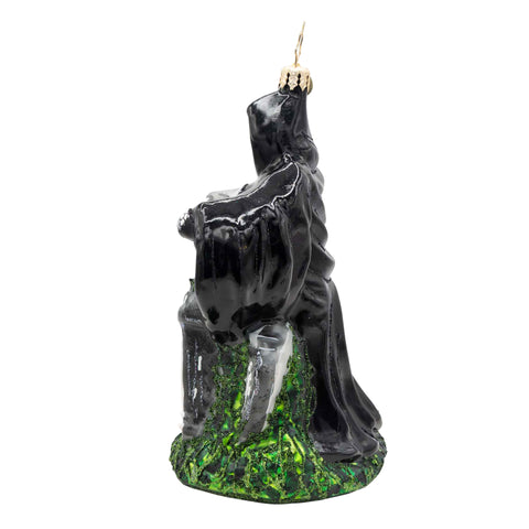 Ghost of Christmas Yet to Come Glass Ornament, 5.75"