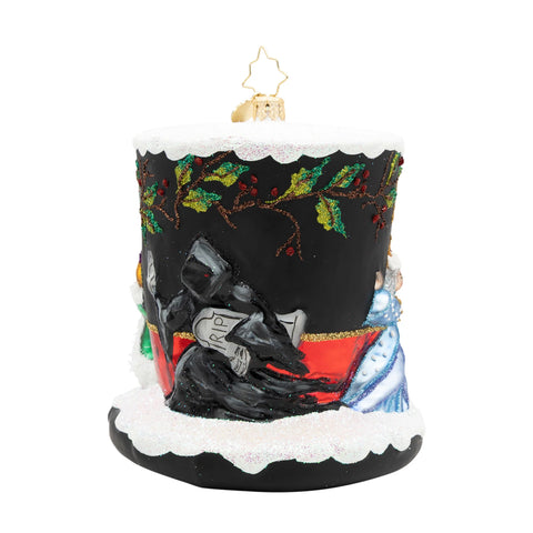 A Timeless Christmas Tale Glass Ornament, 5.25"