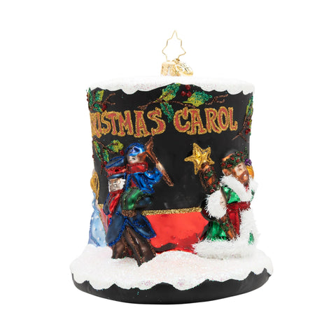 A Timeless Christmas Tale Glass Ornament, 5.25"