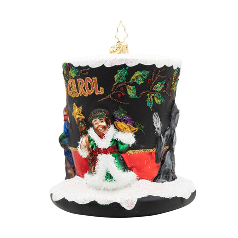 A Timeless Christmas Tale Glass Ornament, 5.25"