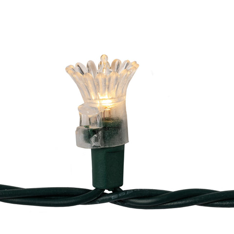 70LT LED Glass T5 Lights, Warm White, Clear Reflector Covers