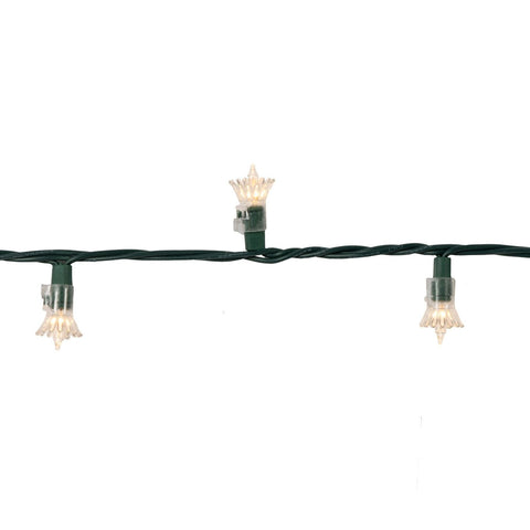 70LT LED Glass T5 Lights, Warm White, Clear Reflector Covers