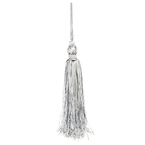 Tinsel Tassel Ornament, 11"