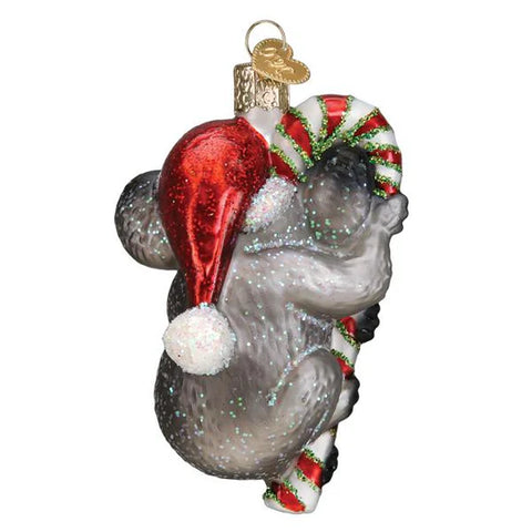 Christmas Koala Ornament, 4"