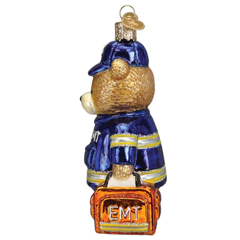 EMT Teddy Bear Ornament