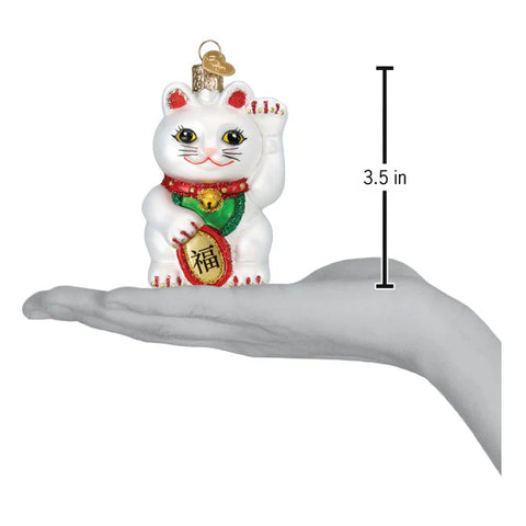 Lucky Cat Ornament