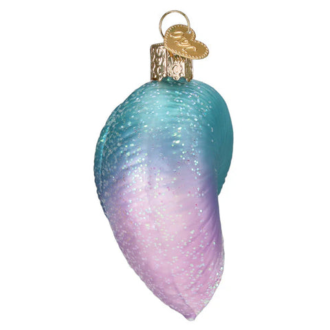 Fanciful Spiral Shell Ornament