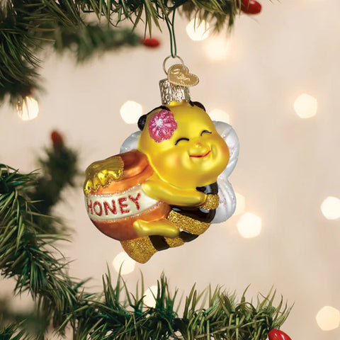 Bee Sweet Ornament, 3"