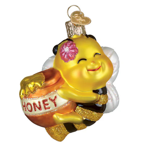 Bee Sweet Ornament, 3"