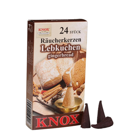 Knox Large Incense - Gingerbread scent - box of 24 pcs
