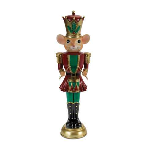 Resin Mouse Soldier Figurine, 14" (2 styles - sold individually)