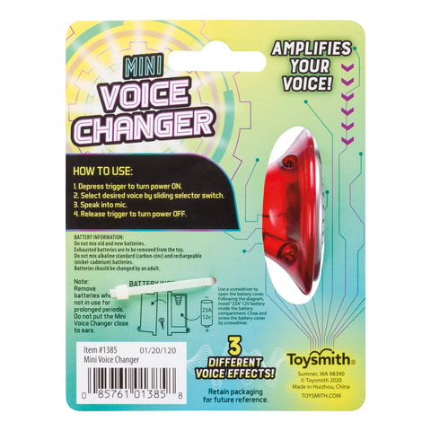 Mini Voice Changer (2 colors - sold individually)