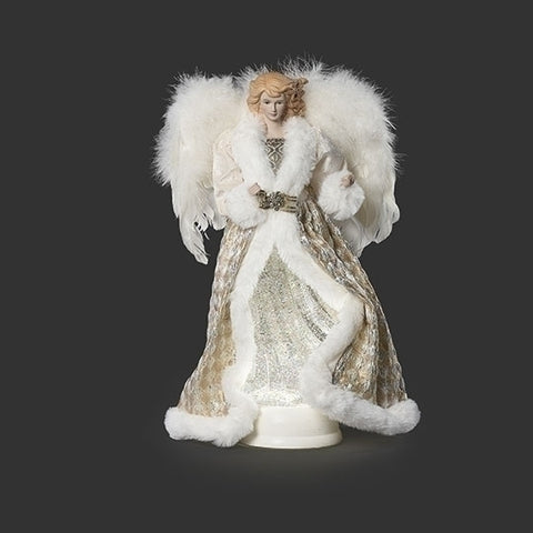 14.5-inch Lighted Swirl Angel