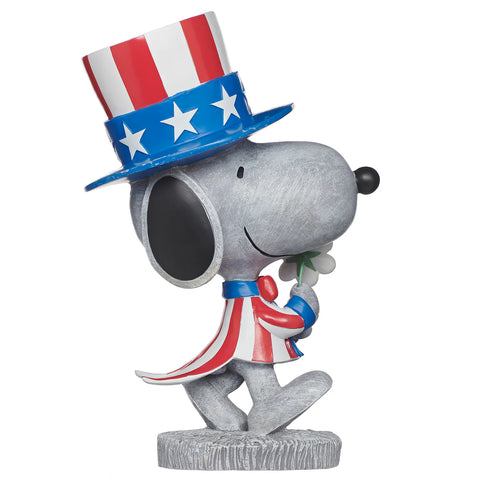 Peanuts Patriotic Snoopy Figurine, 12"