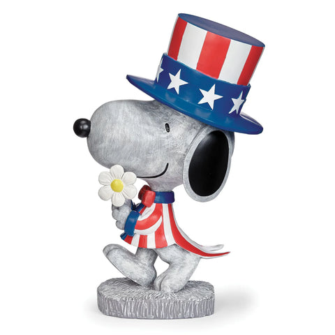 Peanuts Patriotic Snoopy Figurine, 12"